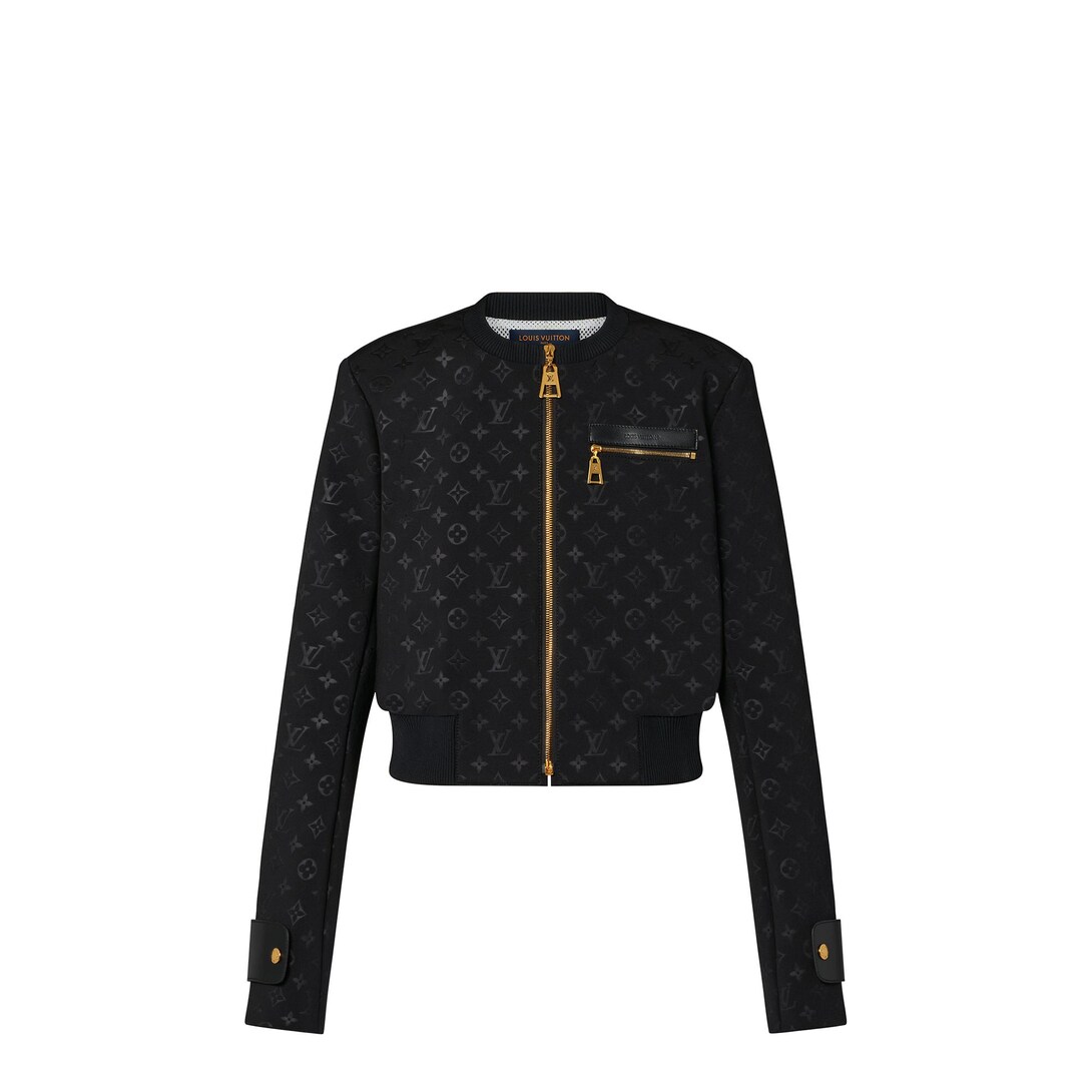 Embossed Monogram Bomber Jacket - Ready 
