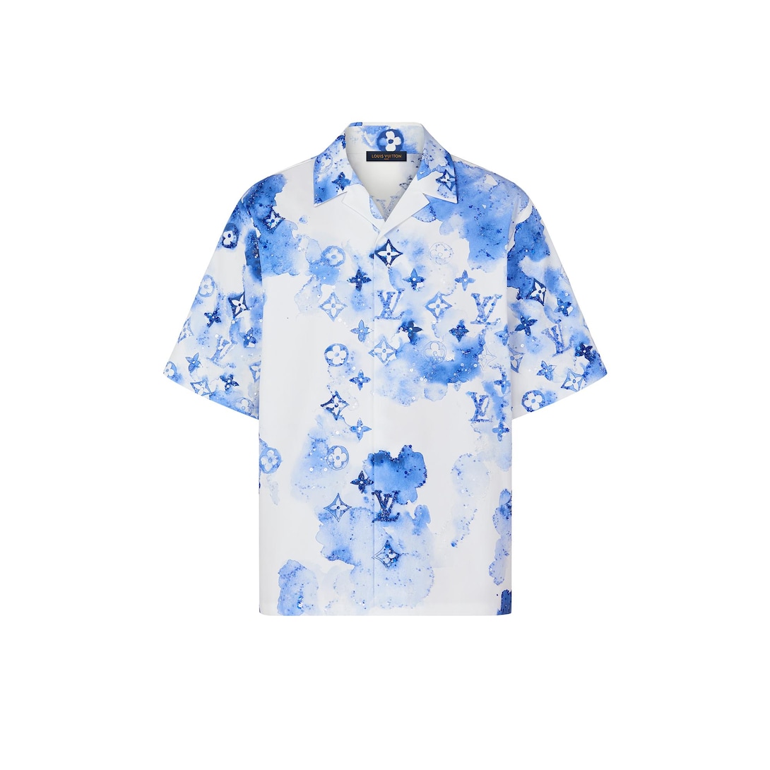 Embroidered Watercolor Shirt - Ready to 