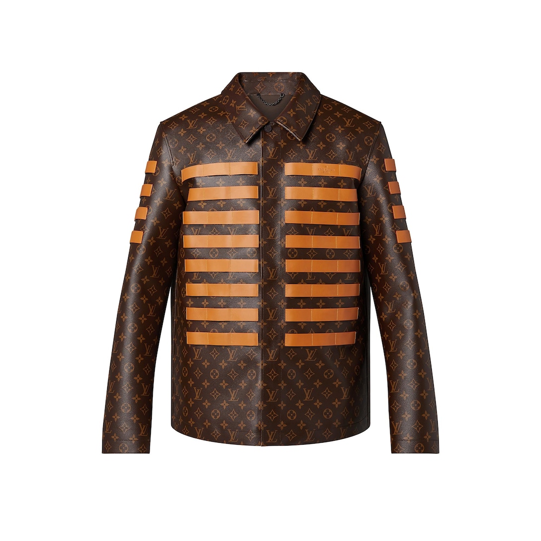 Monogram LV Toile Military Jacket 