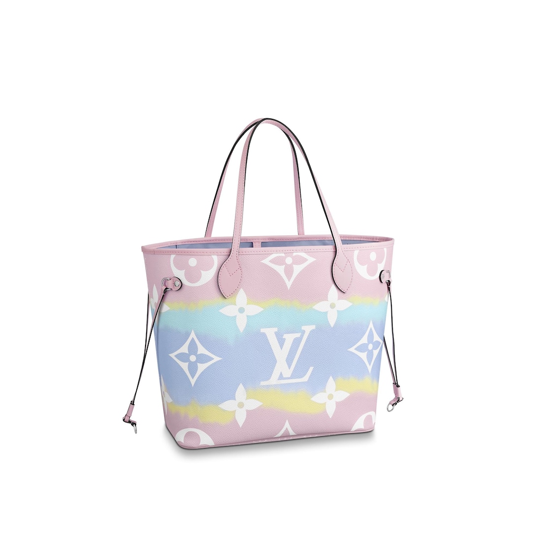 pink and white louis vuitton