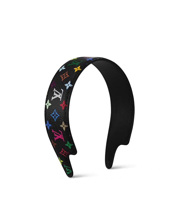 LV x TM Monogram Multicolor LV Outline Headband . - Luxury  display picture 1