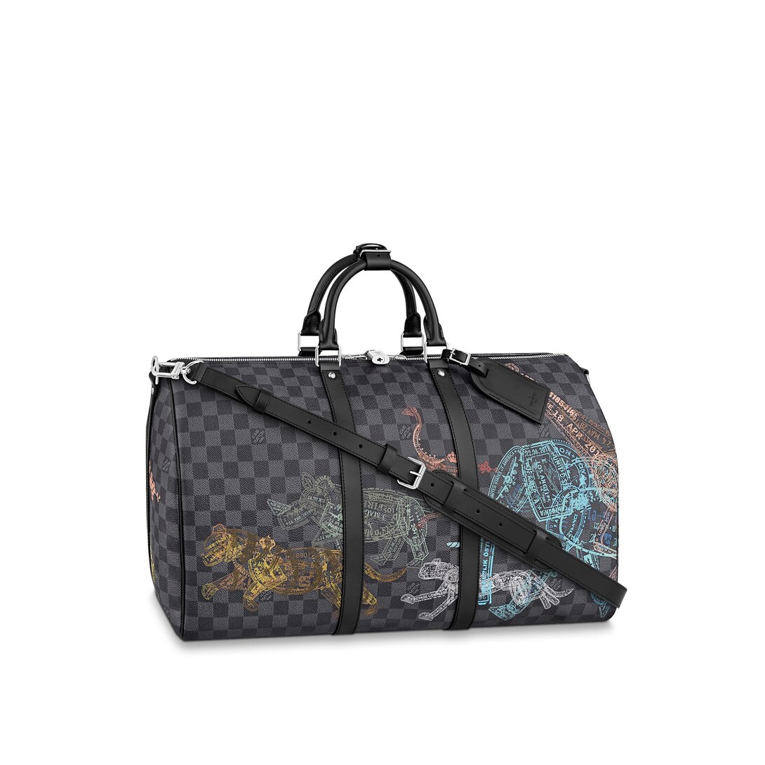 louis vuitton damier ebene keepall 50